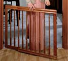 Furniture Style Baby Gate,Dark Oak by Evenflo -31" to 52"