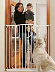 Extra Tall Walk-Thru Baby Safety Gate  28"-39"W x 39"H