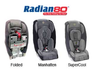 Radian 80 Folding Car Seat