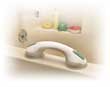 Childproof your home and ways to make children safer with bath safety hand rails.
