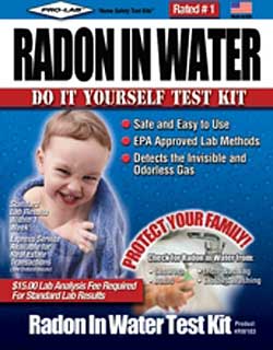Radon In Water Test Kit