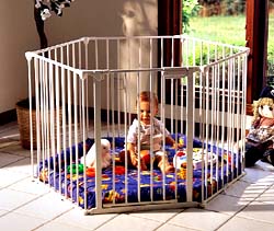 PlayDen Play Yard with Padded Floor 144"L x 29 1 2"H